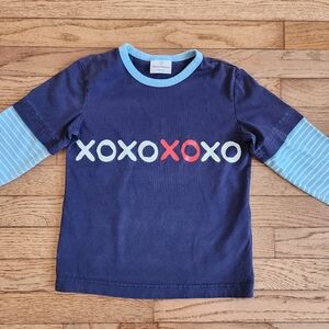 Kids Hanna Andersson XOXO Shirt Size 5